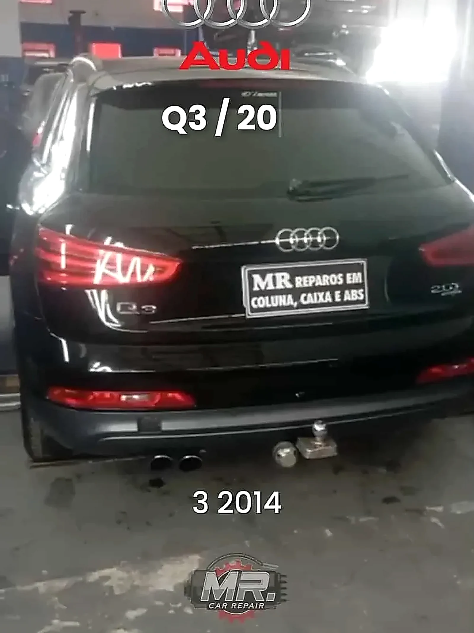 Registro real de veículo atendido pela MR Reparos