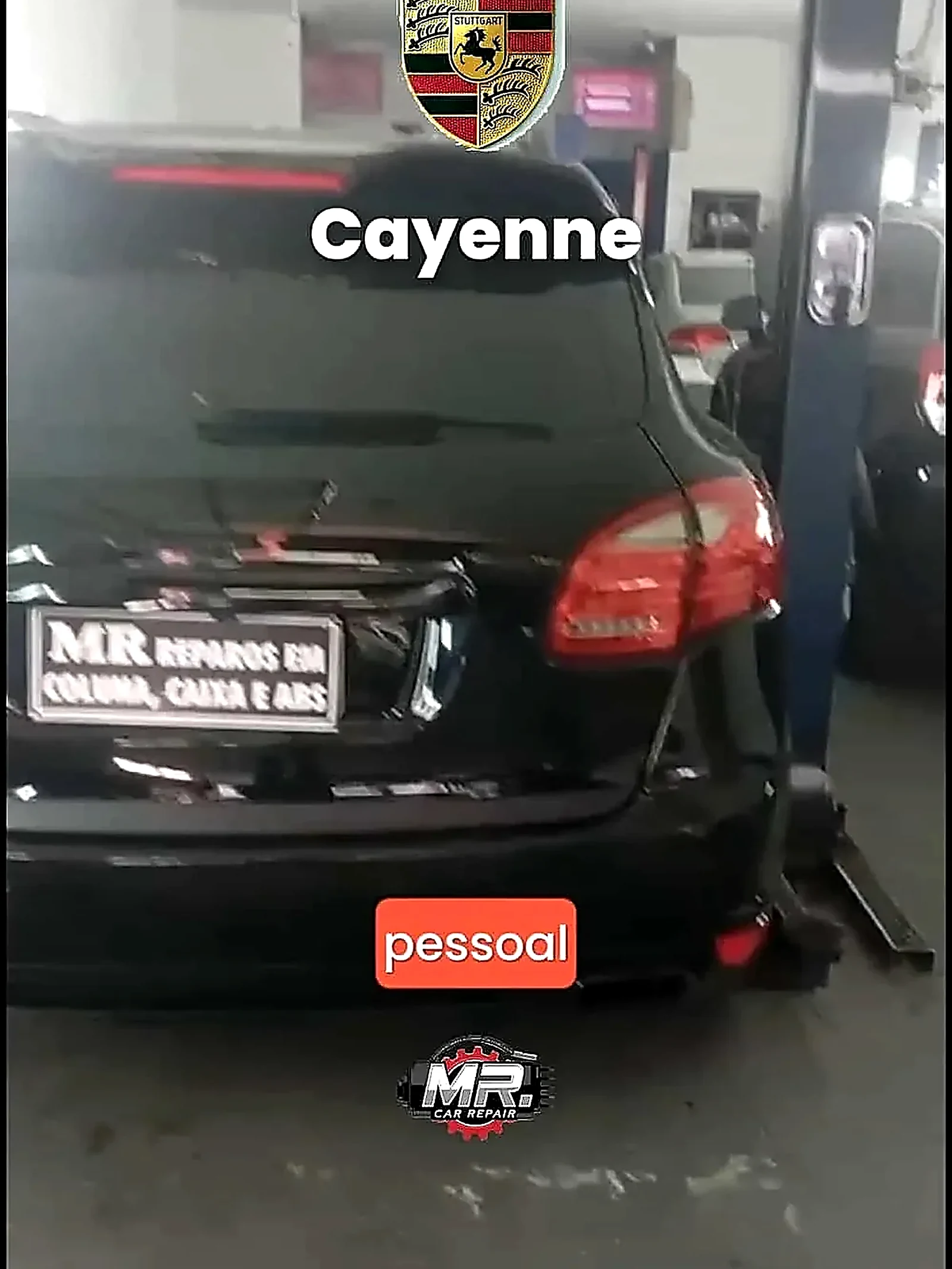 Registro real de veículo atendido pela MR Reparos